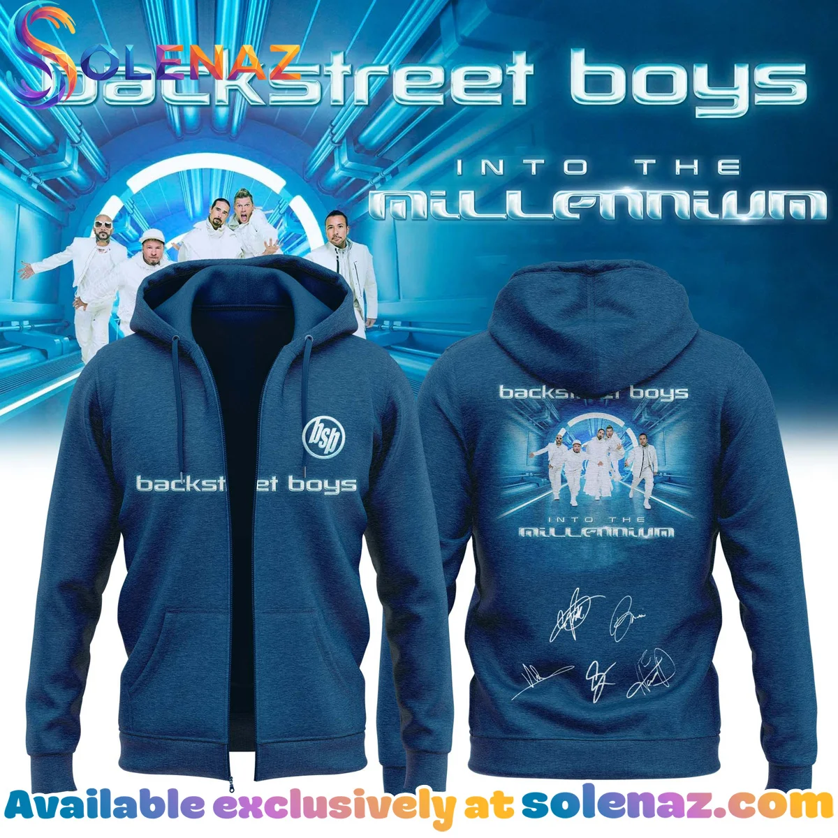 Backstreet Boys Into The Millennium Signature Shirt & Hoodie [Drop 20]