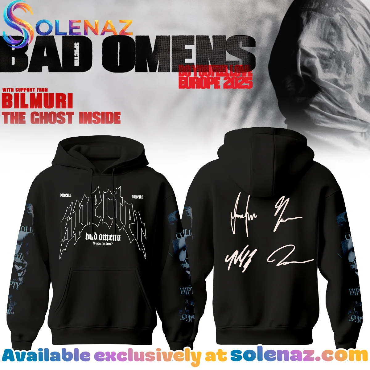 Bad Omens Do You Feel Love Tour Shirt & Hoodie - Series 5