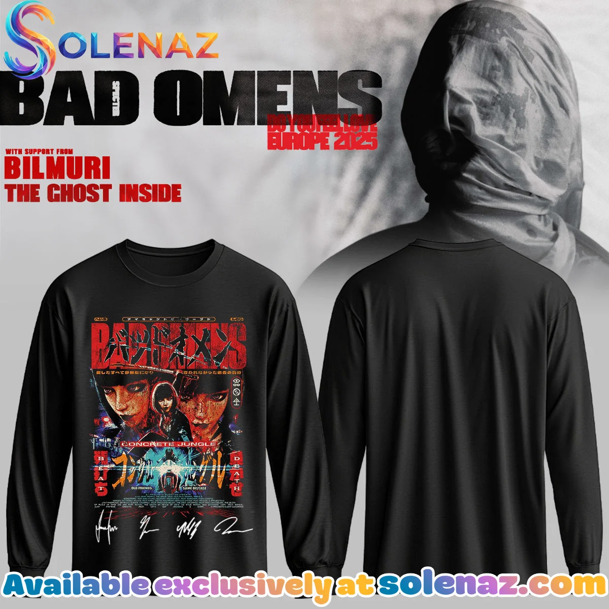 Bad Omens Do You Feel Love Tour T-Shirt & Hoodie - Part 2