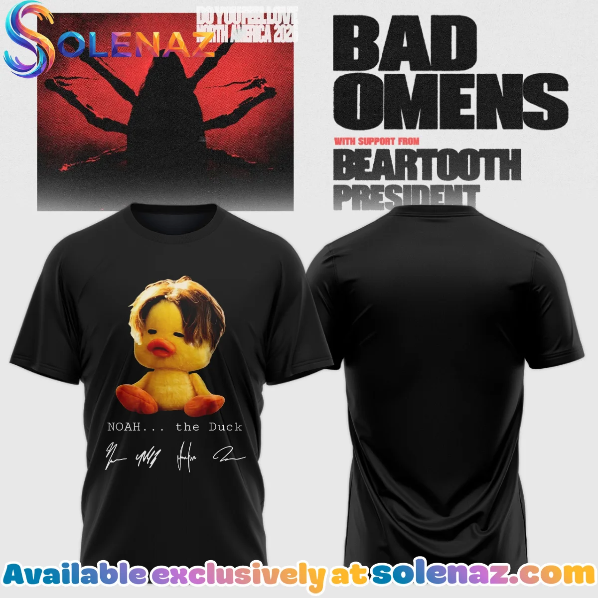 Bad Omens Do You Feel Love Tour Shirt & Hoodie (Design 15)