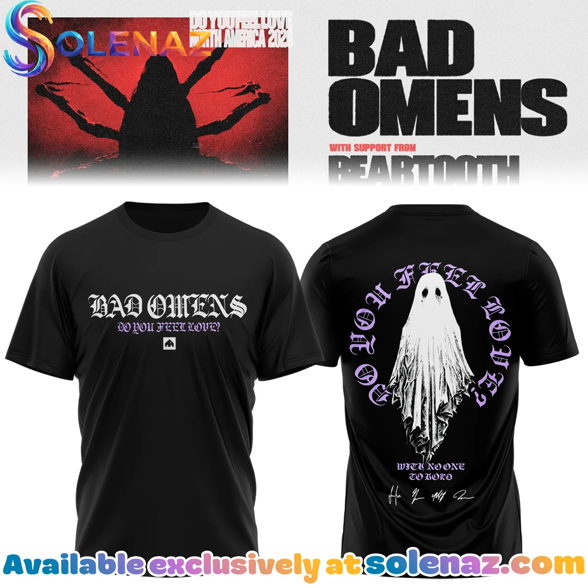 Bad Omens Do You Feel Love Tour T-Shirt & Hoodie - Part 2