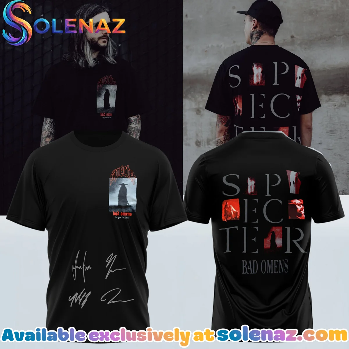 Bad Omens Do You Feel Love Tour Shirt & Hoodie (Style 8)