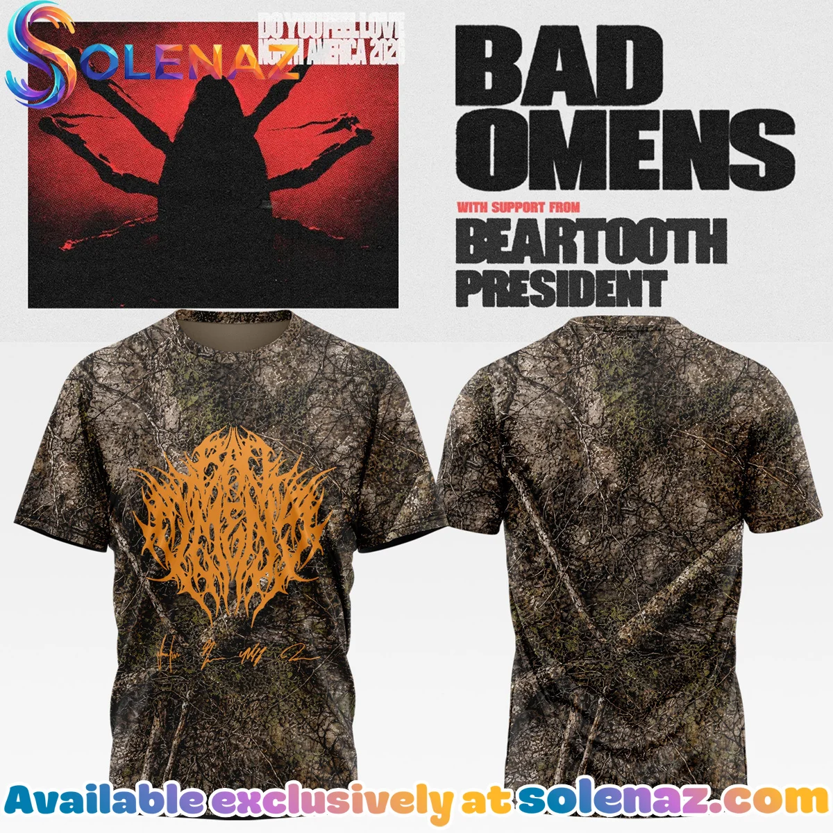 Bad Omens Do You Feel Love Tour T-Shirt & Hoodie (Style 1)