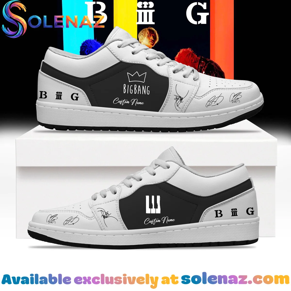 BB WORLD TOUR XX COSMOS Custom Air Force 1 & Jordan 1 Shoes (Style 12)