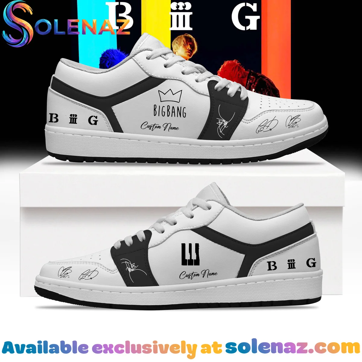 BB WORLD TOUR XX COSMOS Custom Air Force 1 & Jordan 1 Shoes (Style 1)