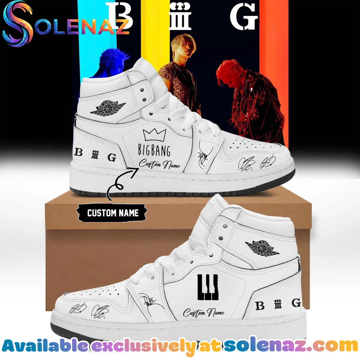 BB WORLD TOUR XX COSMOS Custom Air Force 1 & Jordan 1 Shoes [Drop 13]