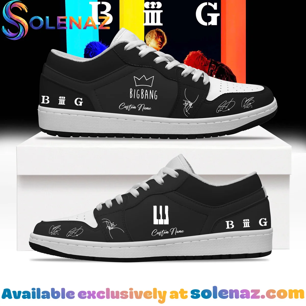 BB WORLD TOUR XX COSMOS Custom Air Force 1 & Jordan 1 Shoes (Design 4)