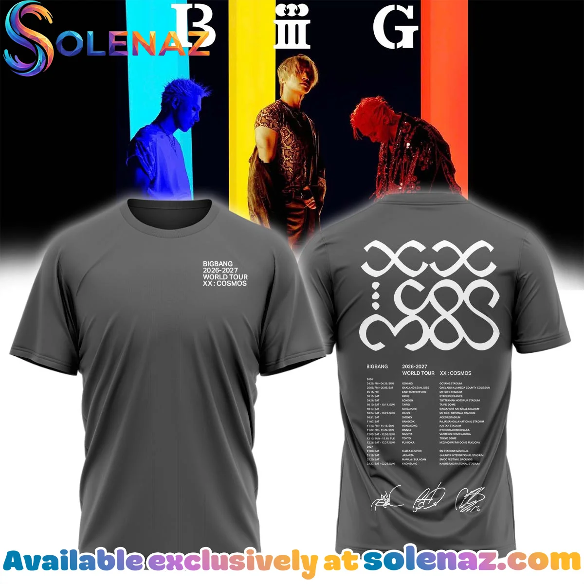 BB WORLD TOUR XX COSMOS Shirt & Hoodie [Drop 11]