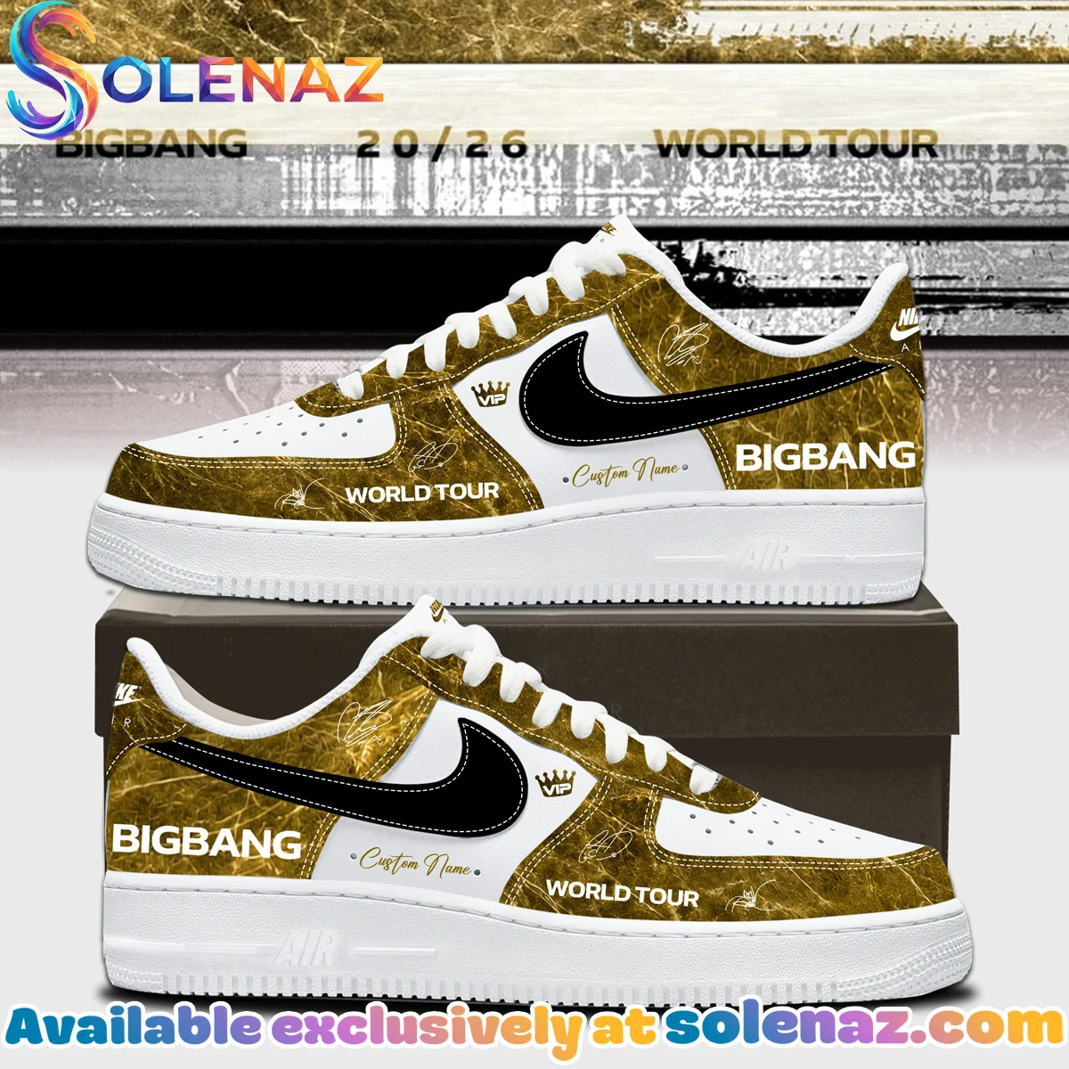 Big Bang Custom Air Force 1 & Jordan 1 Shoes - Series 11