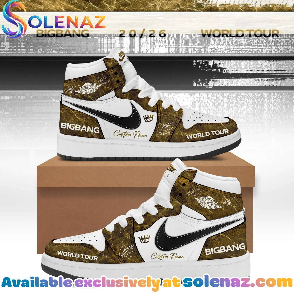 Big Bang Custom Air Force 1 & Jordan 1 Shoes [Drop 1]