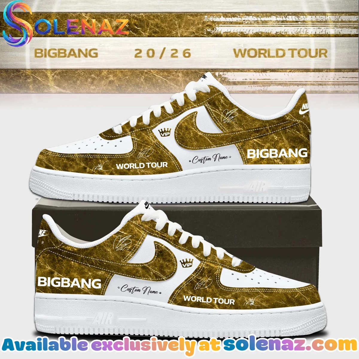 Big Bang Custom Air Force 1 & Jordan 1 Shoes - Series 4