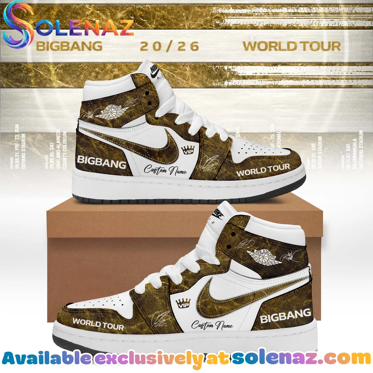 Big Bang Custom Air Force 1 & Jordan 1 Shoes - Part 5