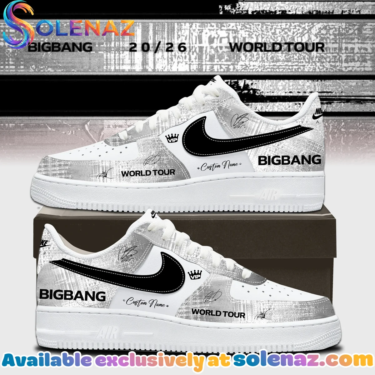 Big Bang Custom Air Force 1 & Jordan 1 Shoes - Variant 6