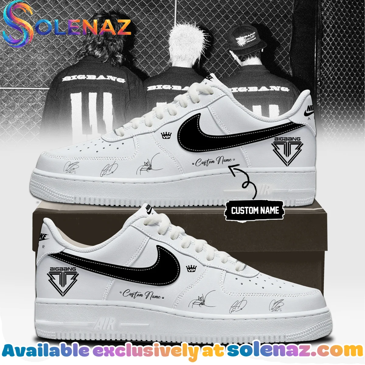 Big Bang Custom Air Force 1 & Jordan 1 Shoes [Drop 11]