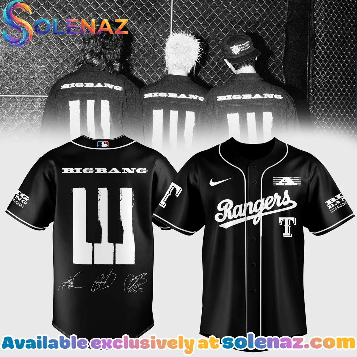 Big Bang x MLB Jersey Big Bang x MLB Jersey