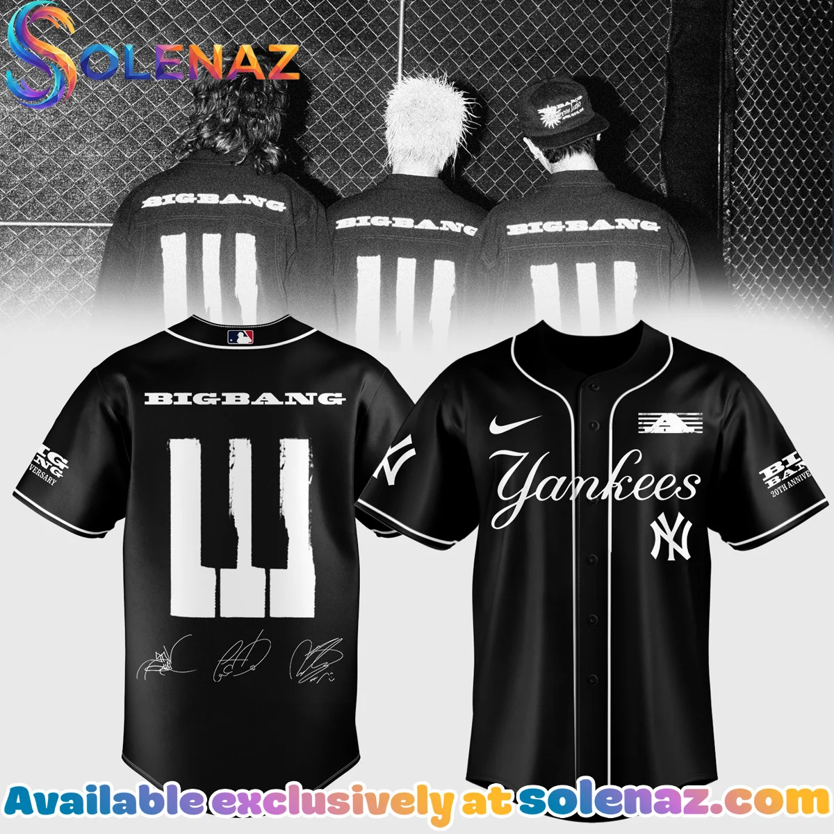 Big Bang x MLB Jersey Big Bang x MLB Jersey