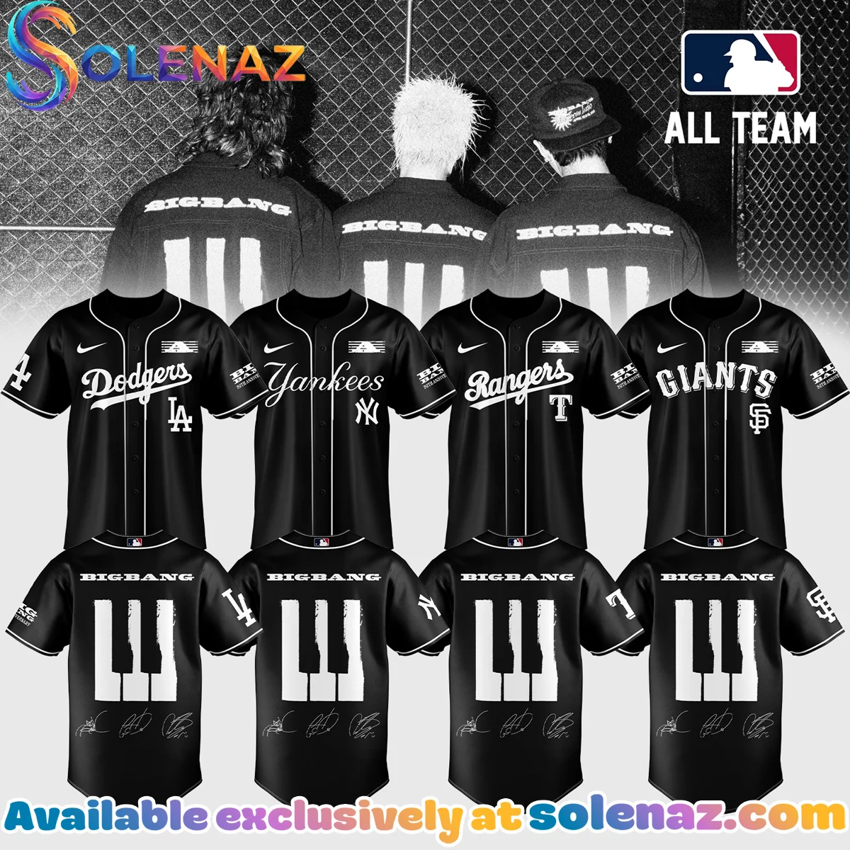 Big Bang x MLB Jersey