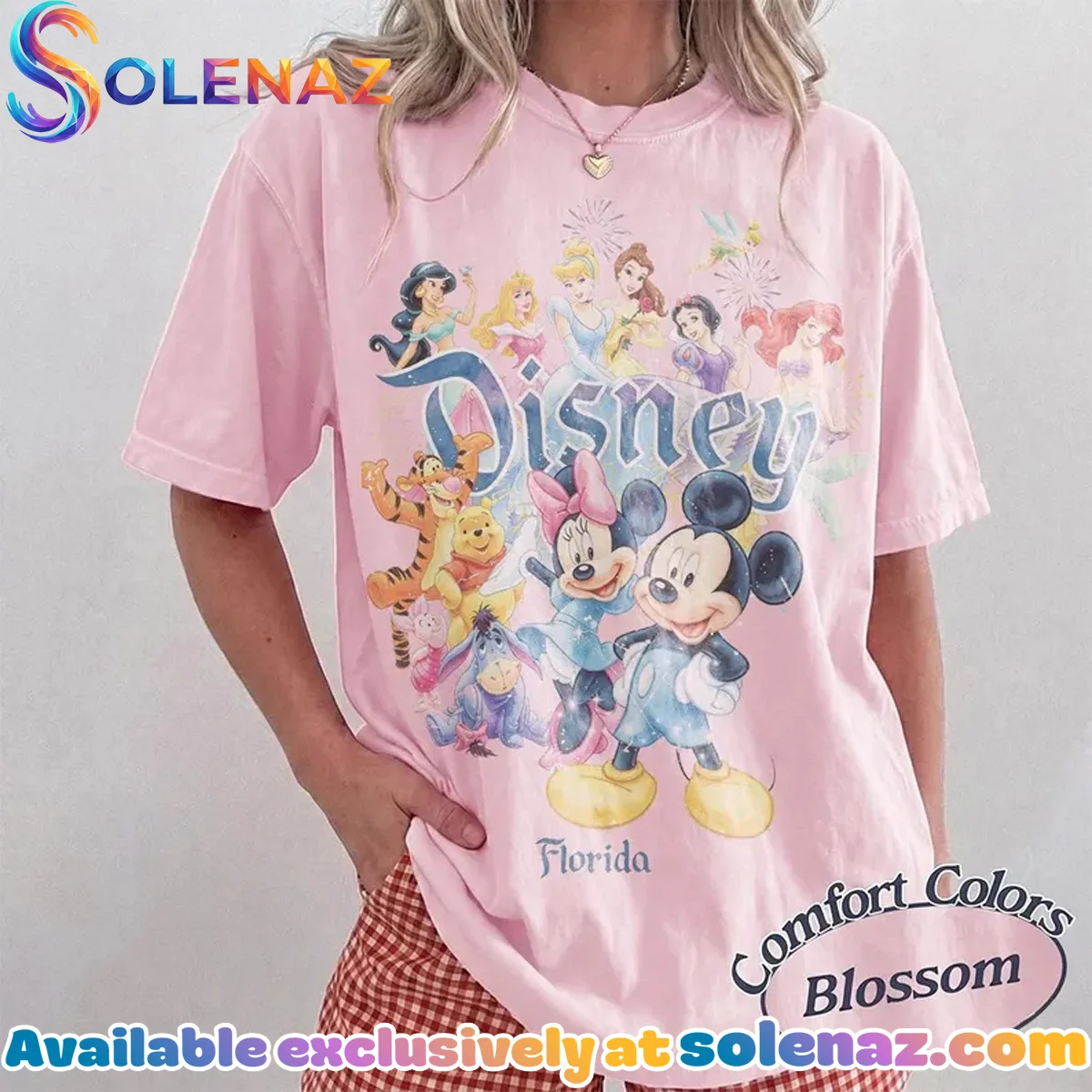 Disney Mickey Minnie Winnie Pooh Tigger Ariel T-Shirt & Hoodie Disney Mickey Minnie Winnie Pooh Tigger Ariel T-Shirt & Hoodie