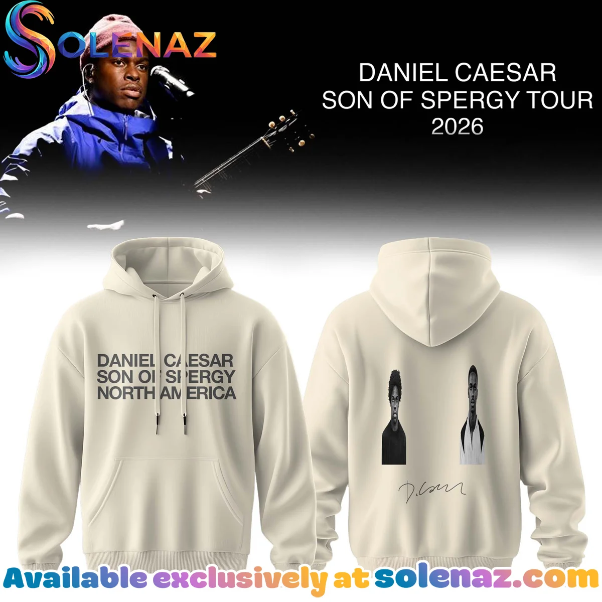 Daniel Caesar Son of Spergy Tour T-Shirt & Hoodie [Drop 4]