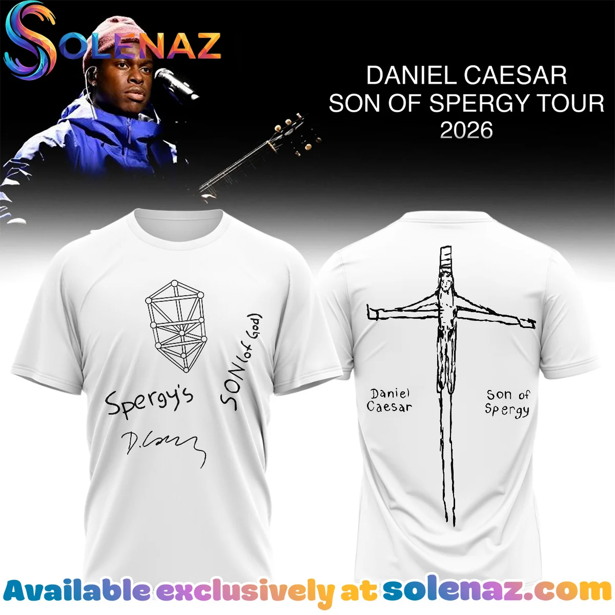 Daniel Caesar Son of Spergy Tour T-Shirt & Hoodie - Variant 2