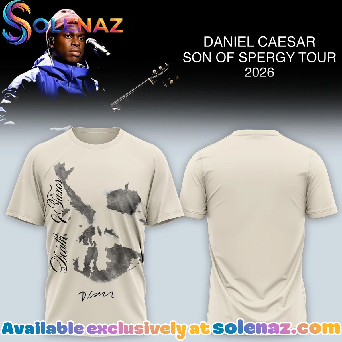 Daniel Caesar Son of Spergy Tour T-Shirt & Hoodie - Part 6