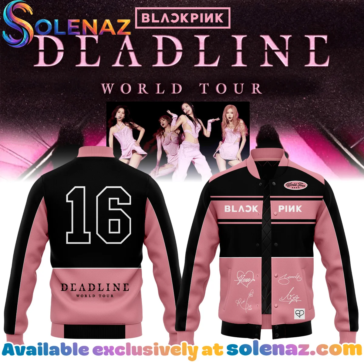Deadline World Tour Signature Bomber Jacket (Release 1)