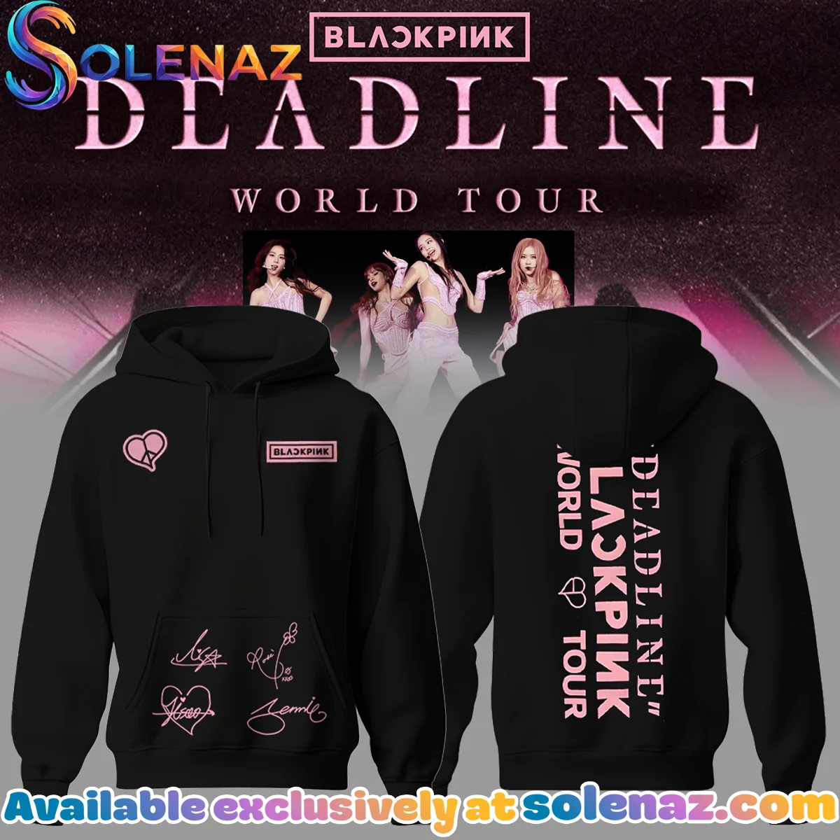 Deadline World Tour Signature T-Shirt & Hoodie (Design 2)