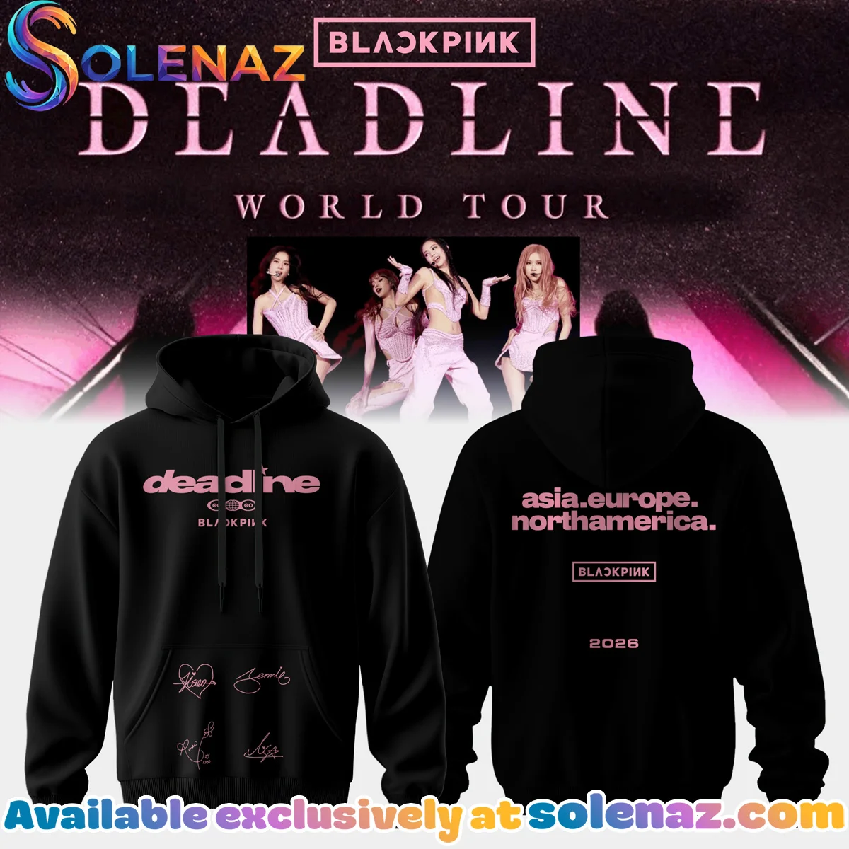 Deadline World Tour Signature Shirt & Hoodie (Style 3)