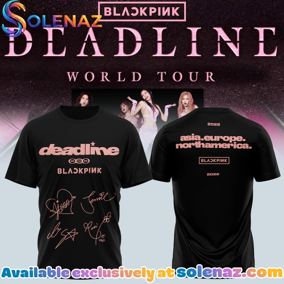 Deadline World Tour Signature T-Shirt & Hoodie [Batch 7]