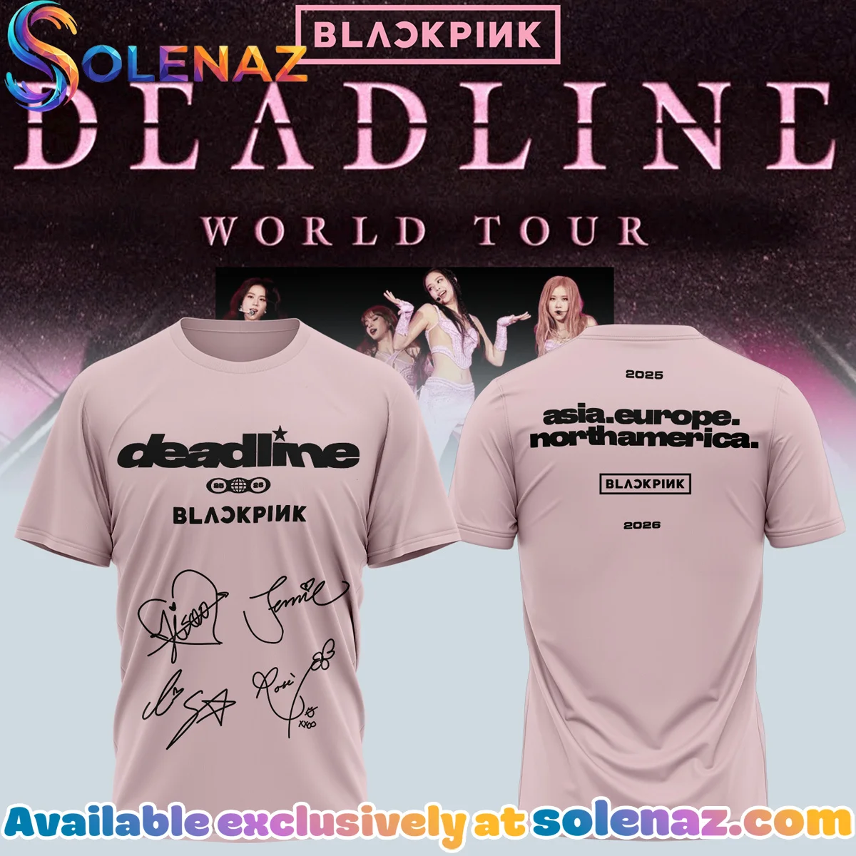 Deadline World Tour Signature Shirt & Hoodie (Design 6)