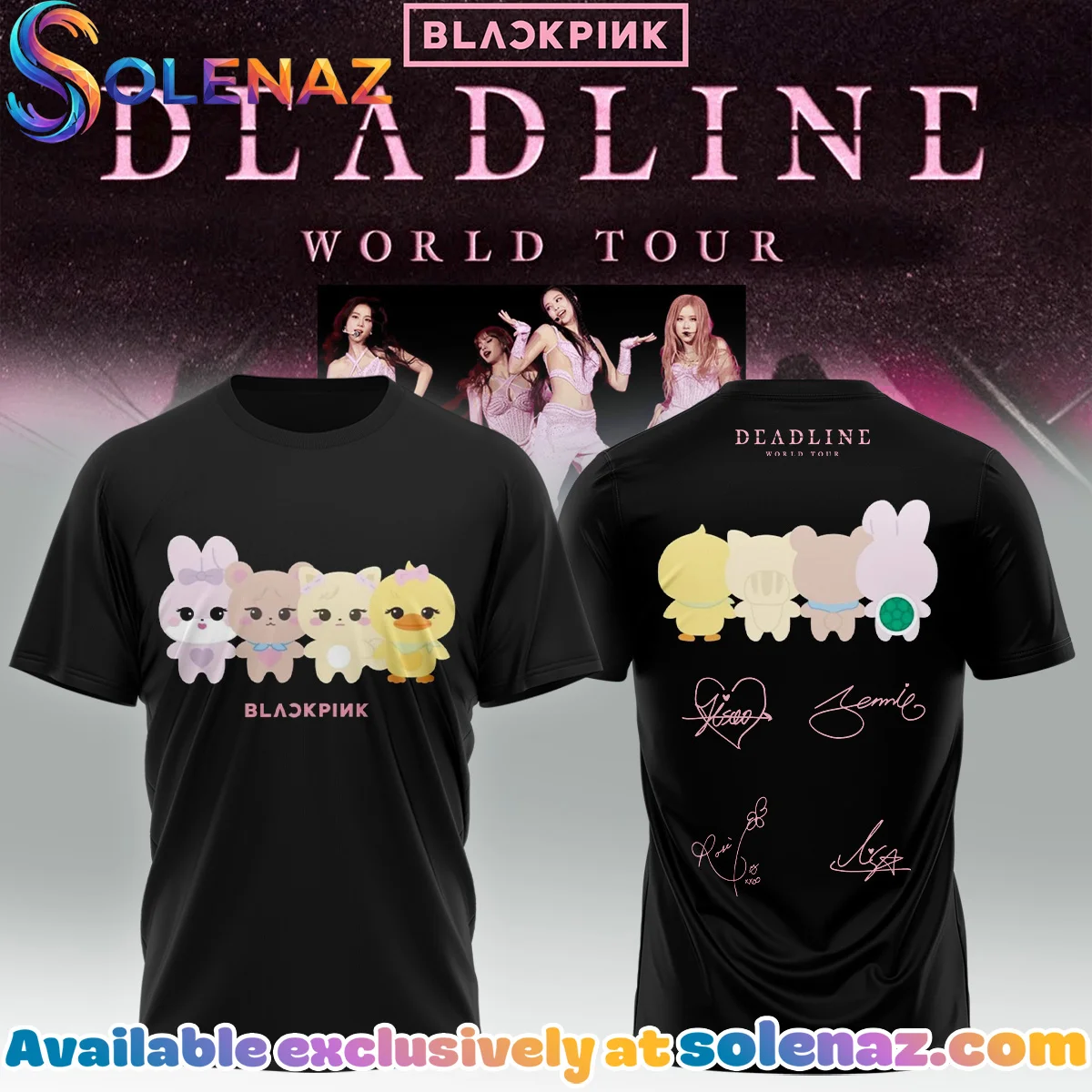 Deadline World Tour Signature T-Shirt & Hoodie (Design 8)