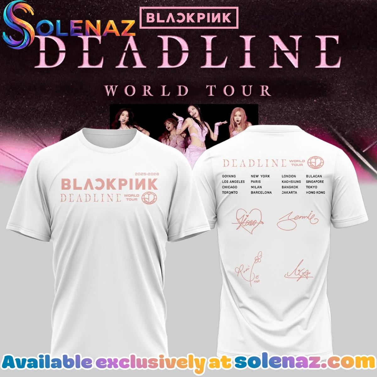 Deadline World Tour Signature Shirt & Hoodie - Part 9