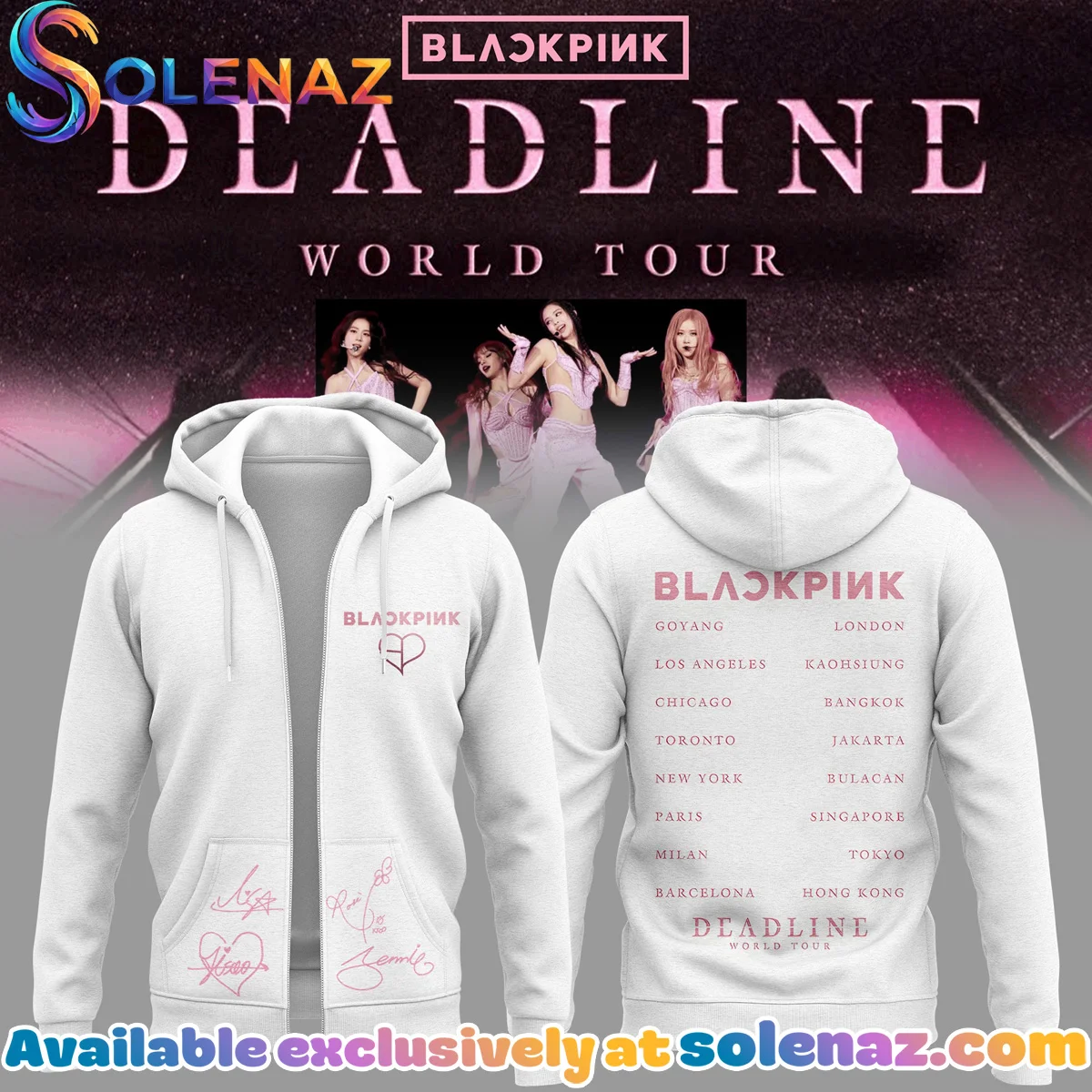 Deadline World Tour Signature T-Shirt & Hoodie - Series 11