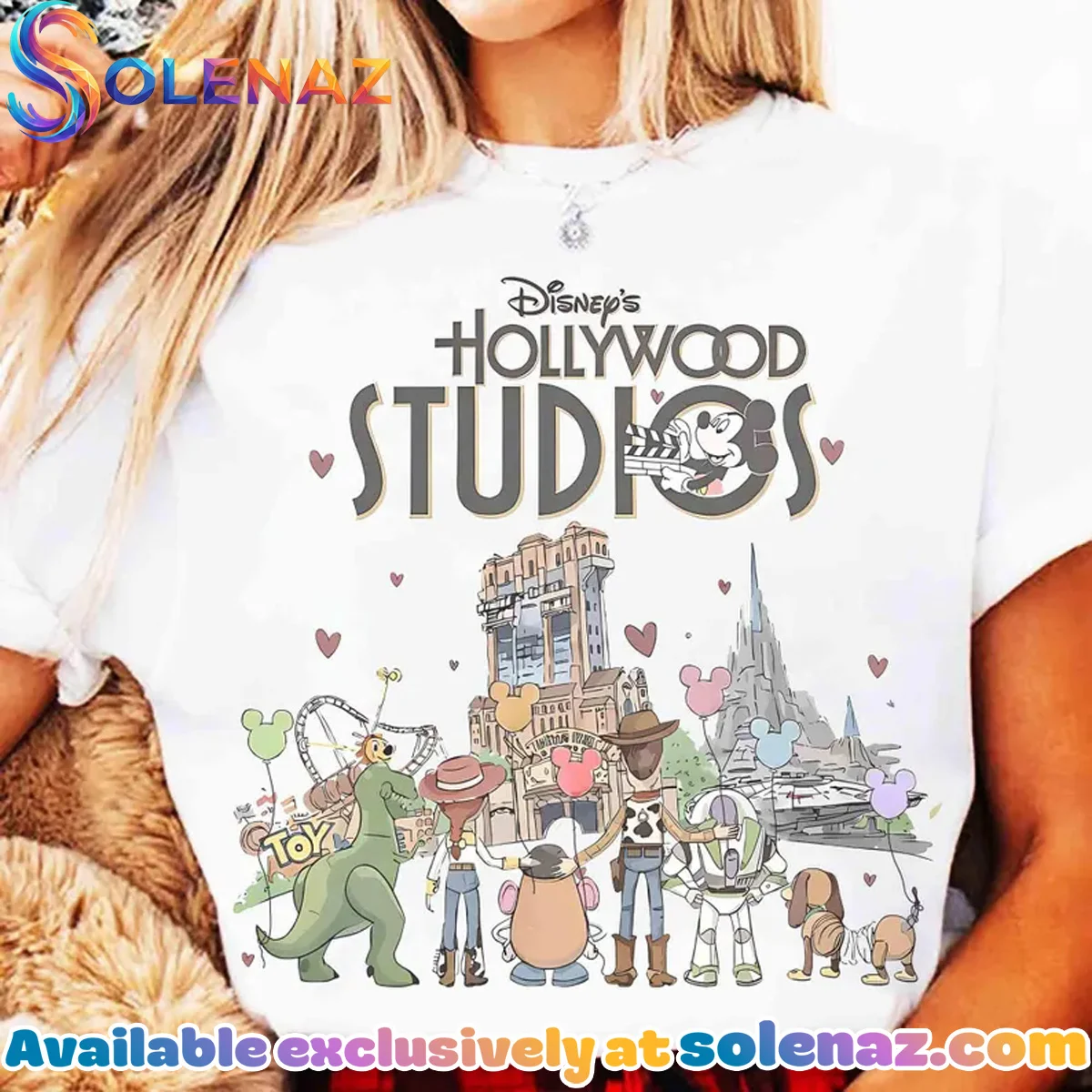 Hollywood Studios x Toy Story x Mickey Mouse x Buzz Lightyear x Woody Shirt & Hoodie Hollywood Studios x Toy Story x Mickey Mouse x Buzz Lightyear x Woody Shirt & Hoodie