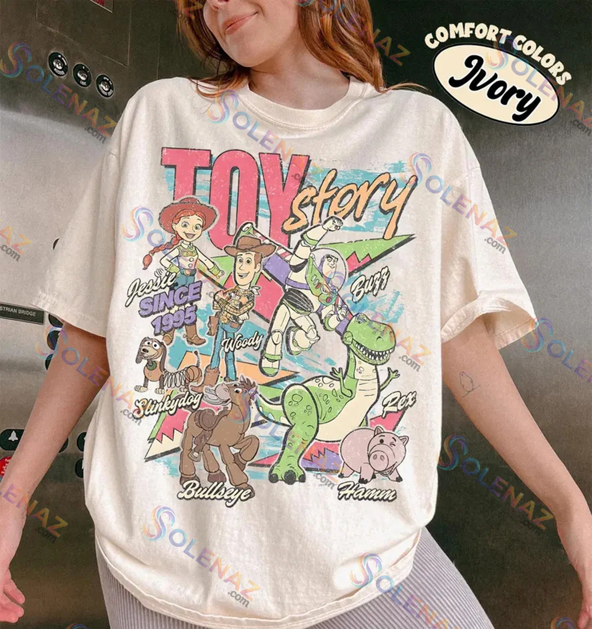 Disney Toy Story x Woody x Buzz Lightyear x Rex Shirt & Hoodie
