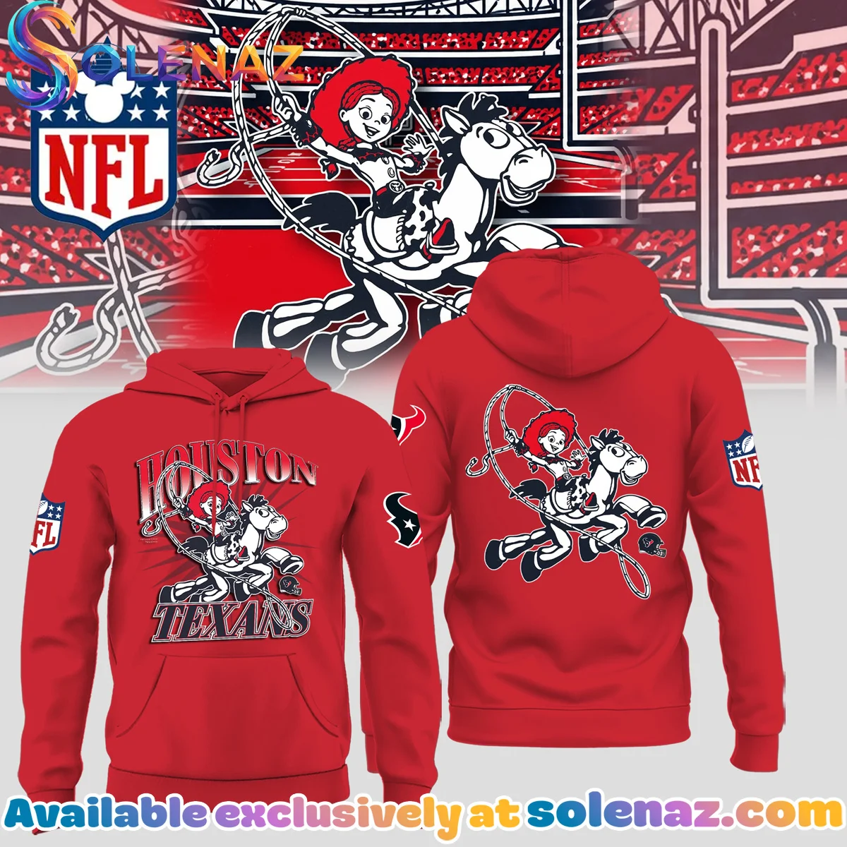 Disney x Houston Texans T-Shirt & Hoodie - Part 1