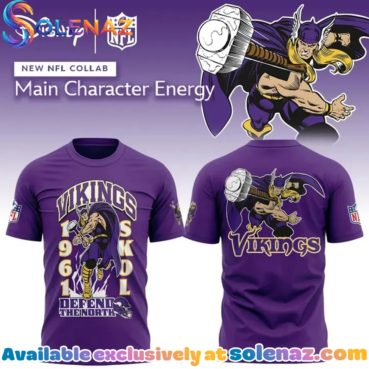 Disney x Minnesota Vikings Shirt & Hoodie - Part 4