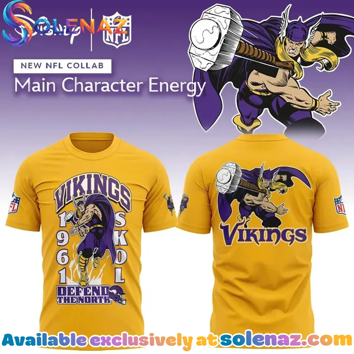 Disney x Minnesota Vikings T-Shirt & Hoodie - Part 3