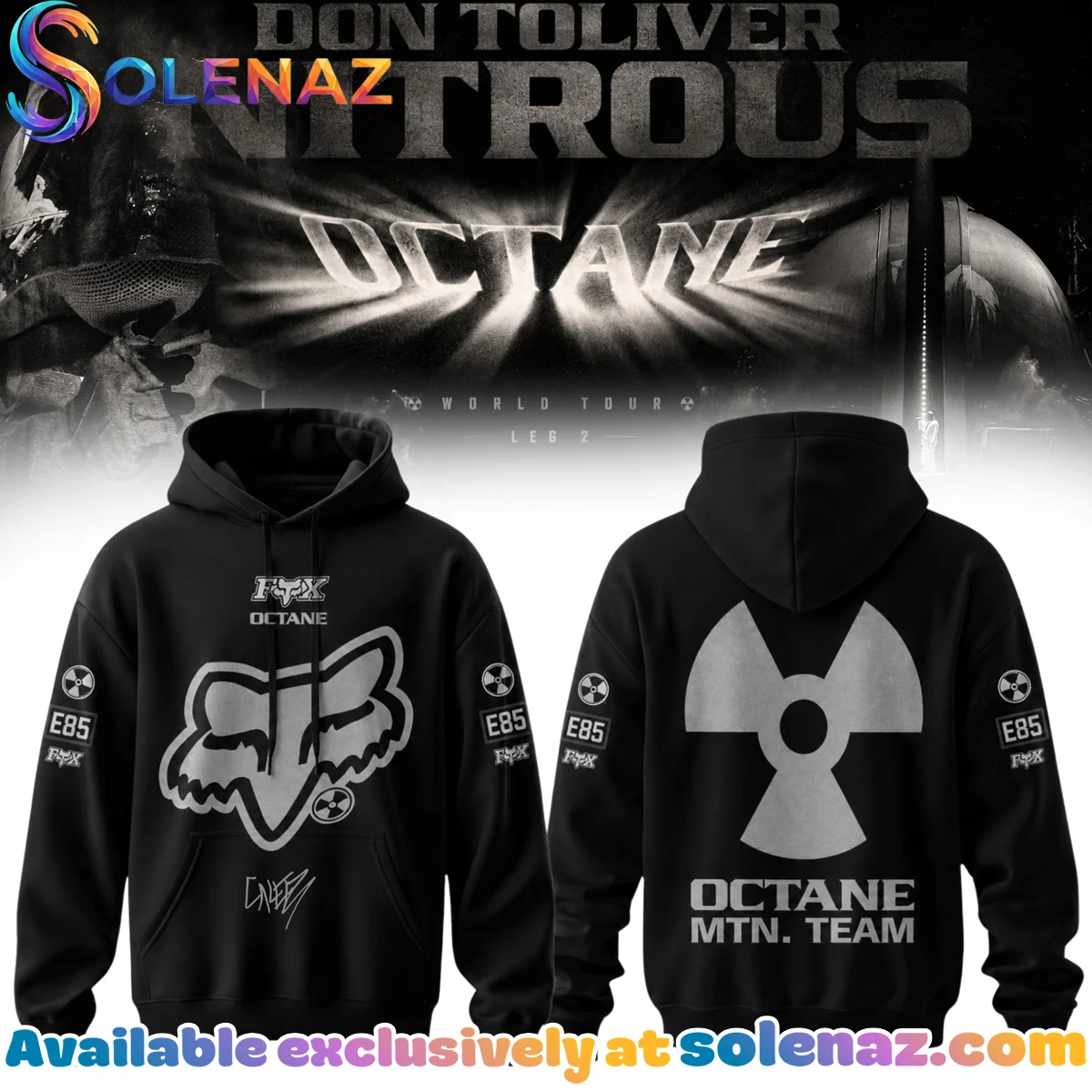 Don Toliver Nitrous Octane World Tour Signature T-Shirt & Hoodie