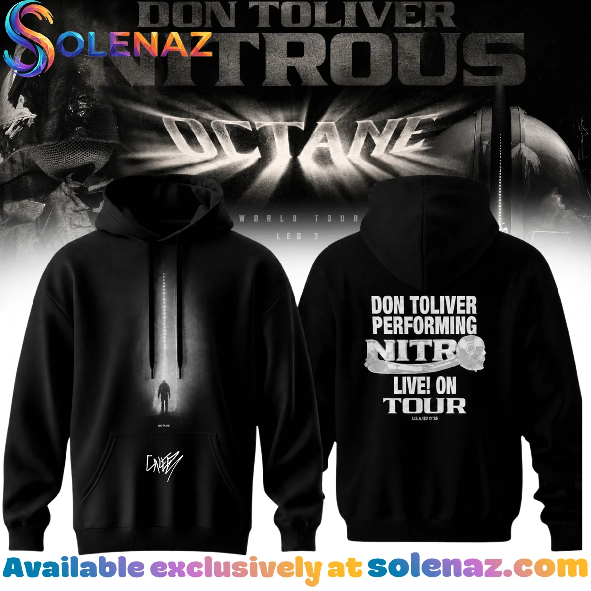 Don Toliver Nitrous Octane World Tour Signature T-Shirt & Hoodie - Variant 4