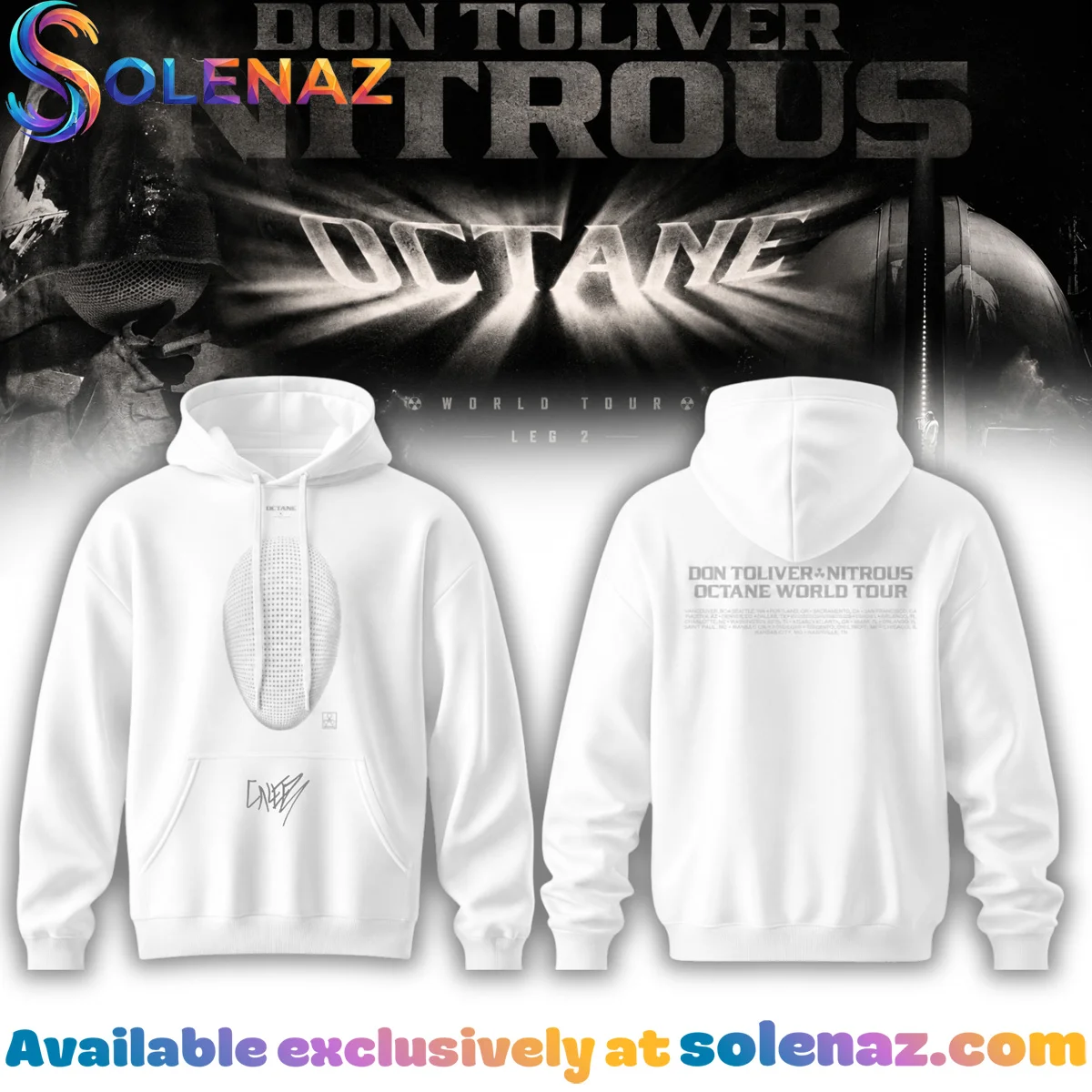 Don Toliver Nitrous Octane World Tour Signature T-Shirt & Hoodie - Variant 2