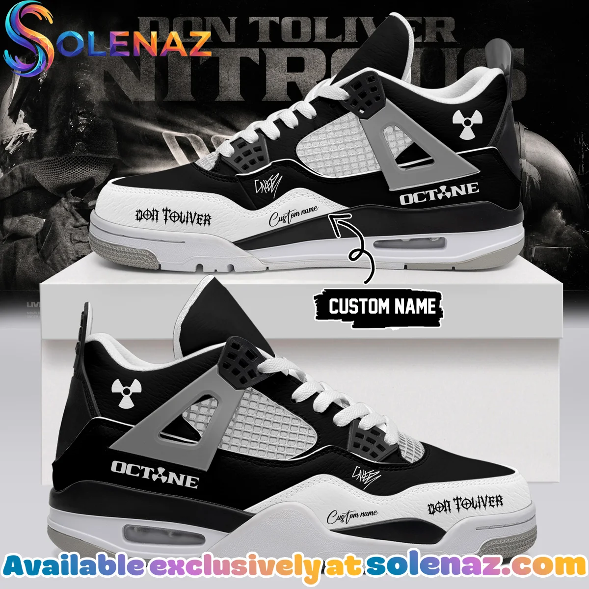 Don Toliver Nitrous Octane World Tour Signature Custom Air Force 1 & Jordan 1 Shoes [Batch 7]