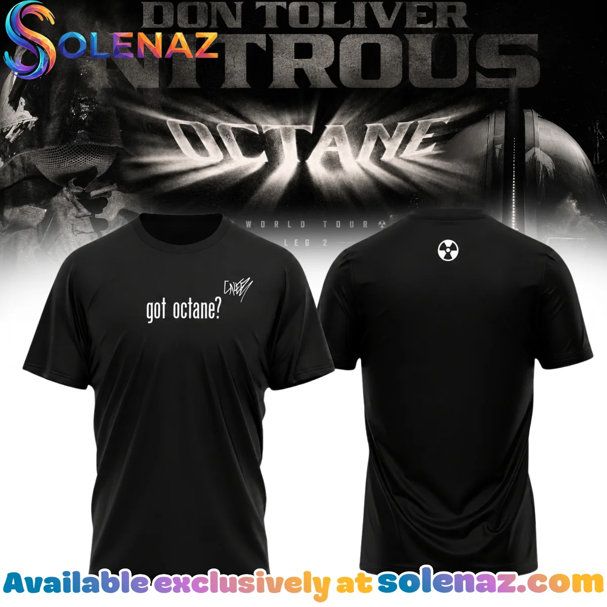 Don Toliver Nitrous Octane World Tour Signature T-Shirt & Hoodie (Design 13)