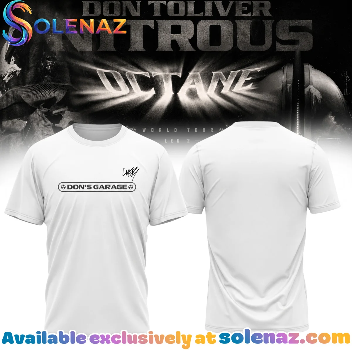 Don Toliver Nitrous Octane World Tour Signature T-Shirt & Hoodie [Batch 12]