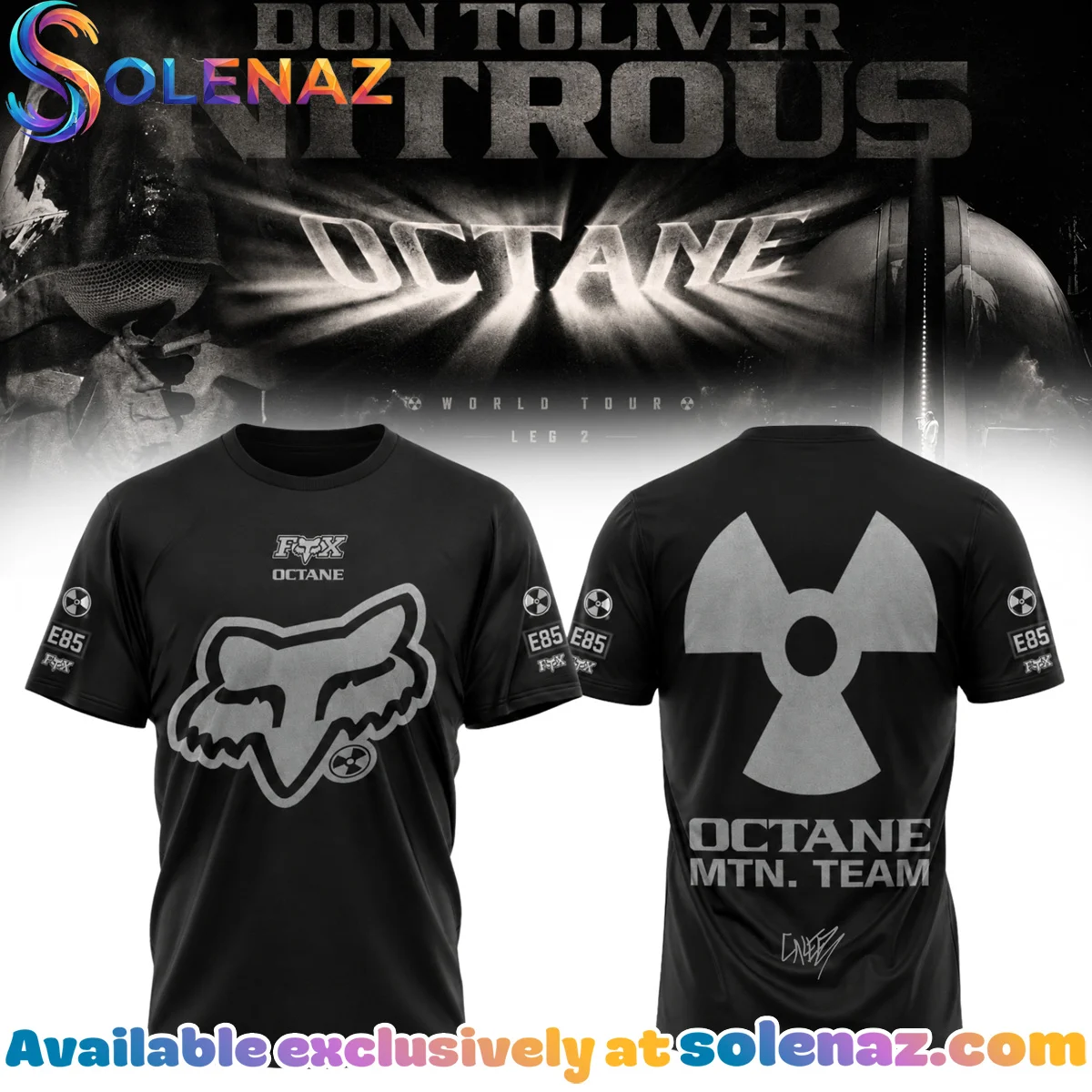 Don Toliver Nitrous Octane World Tour Signature Shirt & Hoodie - Part 10