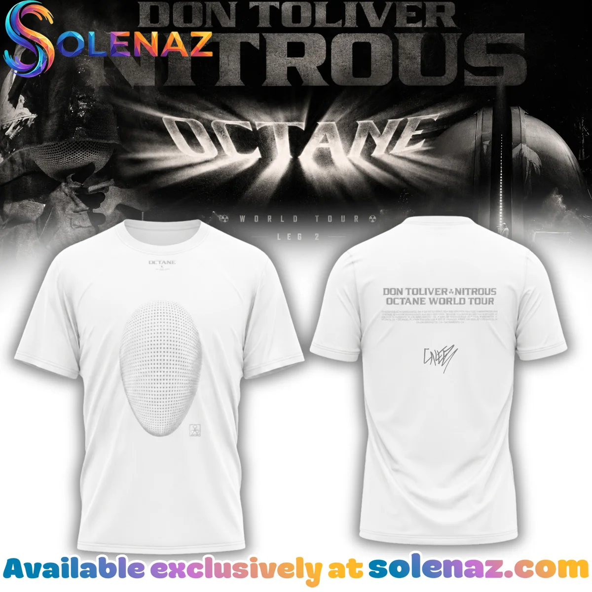 Don Toliver Nitrous Octane World Tour Signature Shirt & Hoodie (Release 9)