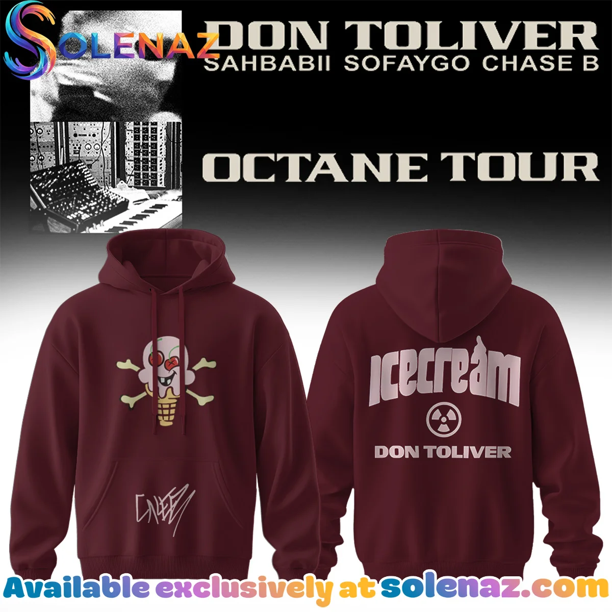 Don Toliver Octane Tour Signed T-Shirt & Hoodie - Part 1