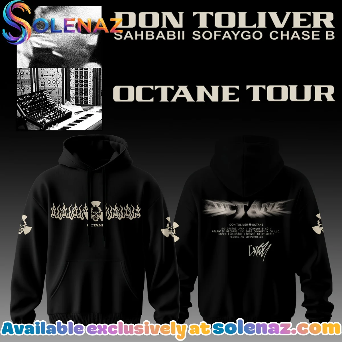 Don Toliver Octane Tour Signed T-Shirt & Hoodie - Series 6