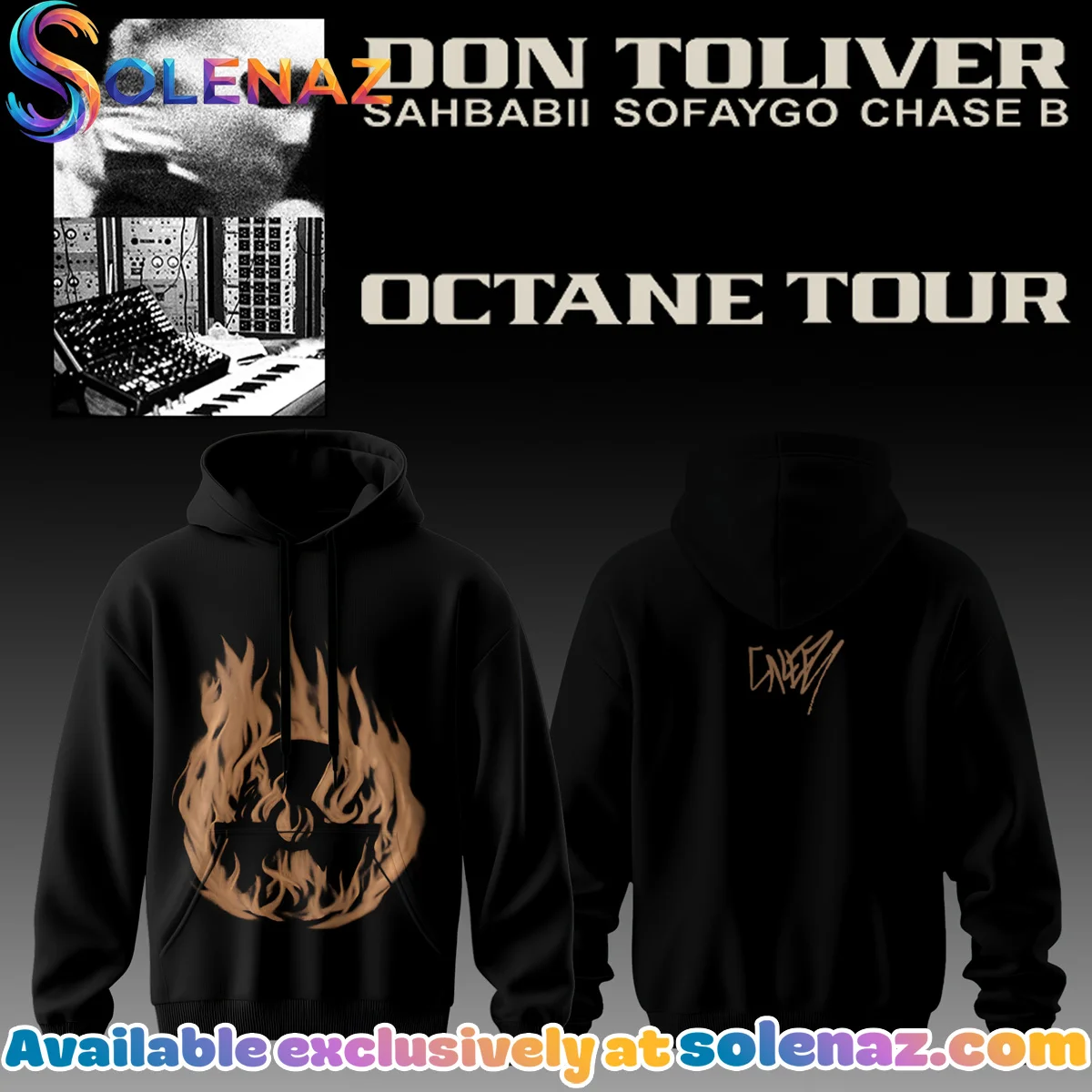 Don Toliver Octane Tour Signed T-Shirt & Hoodie (Release 8)