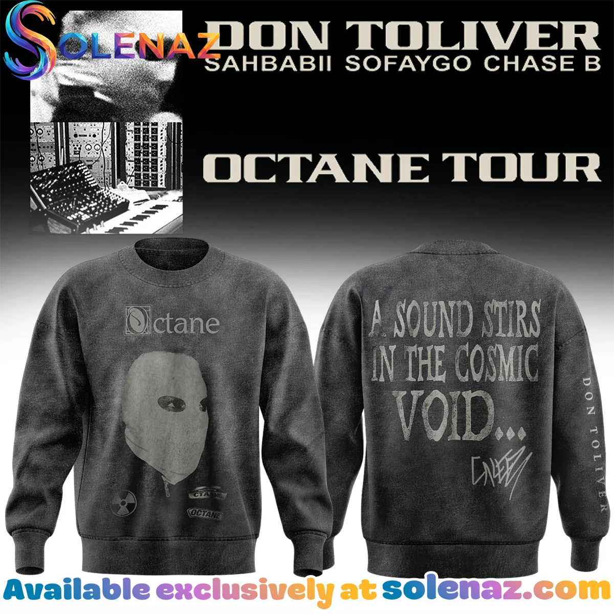 Don Toliver Octane Tour Signed T-Shirt & Hoodie (Style 7)